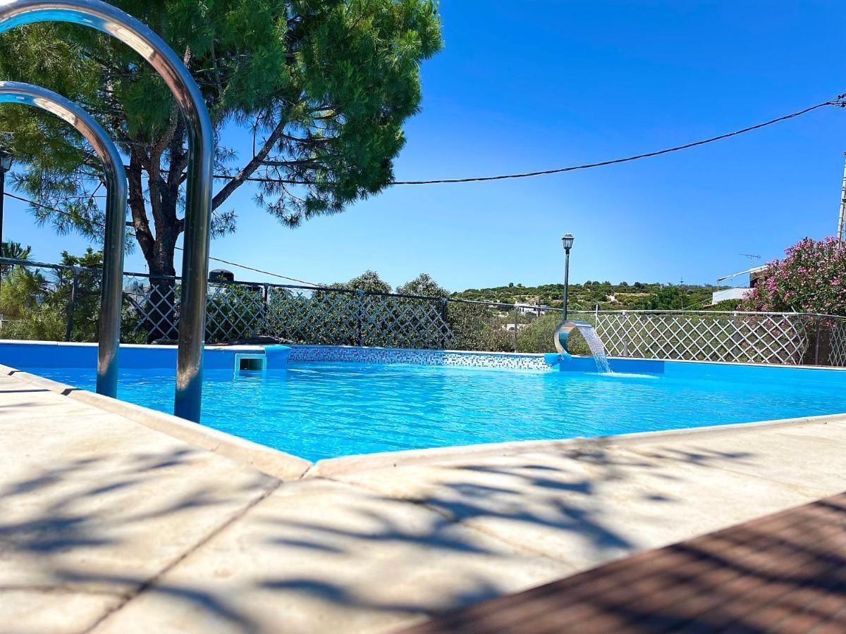 Vasilikos Apartments Paralia Agias Foteinis Eksteriør bilde
